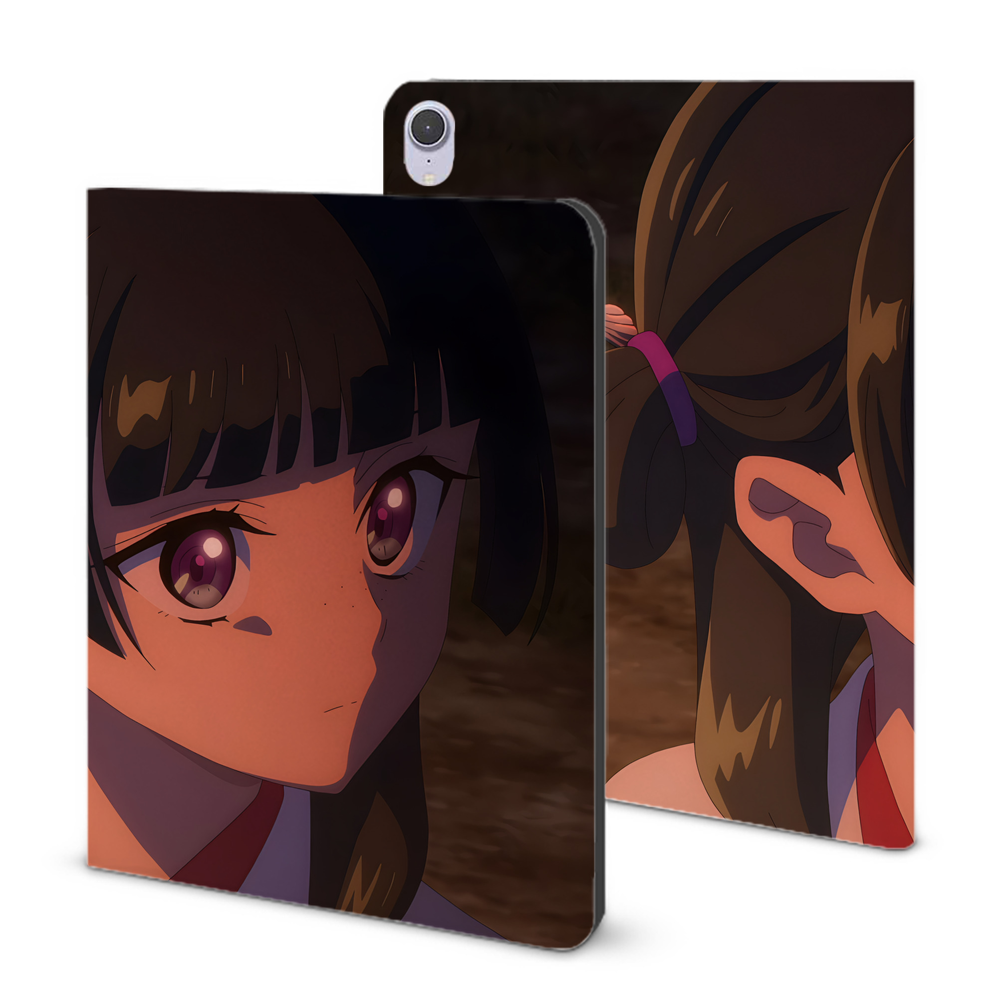 （画像用） 薬屋のひとりごと The Apothecary Diaries IPad ケース ブック型 PUレザー TPU 耐衝撃 軽量 薄型 ペン収納なし 全面保護 IPad 各モデル対応